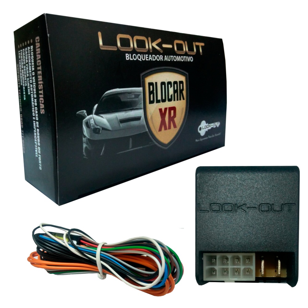 Bloqueador Automotivo Look Out Blocar Xr Corta Combustivel em Oferta na Shopee