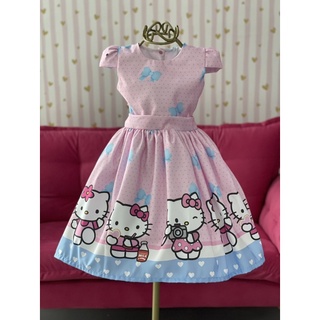 Vestido temático Hello Kitty