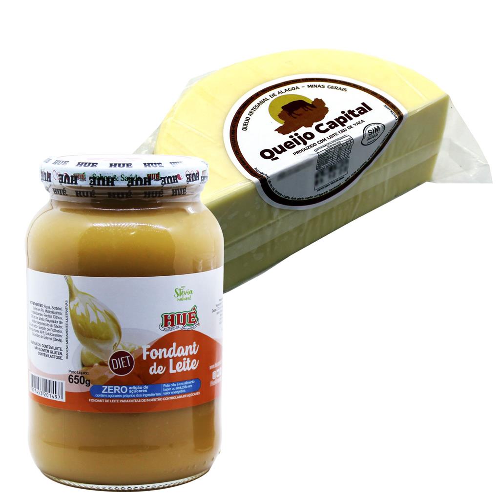 KIT MINEIRO SEM GLUTEN FONDANT DE LEITE DIET QUEIJO CAPITAL