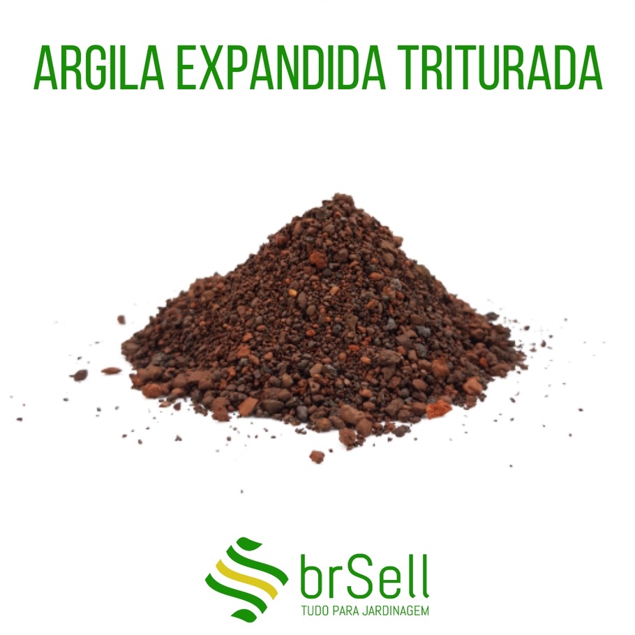 500g Argila Expandida Triturada