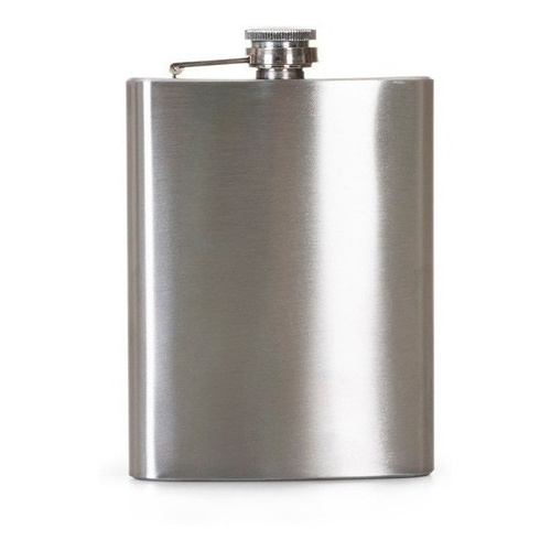 Cantil Porta Bebida De Bolso 205ml Inox 7oz Vodka Whisky