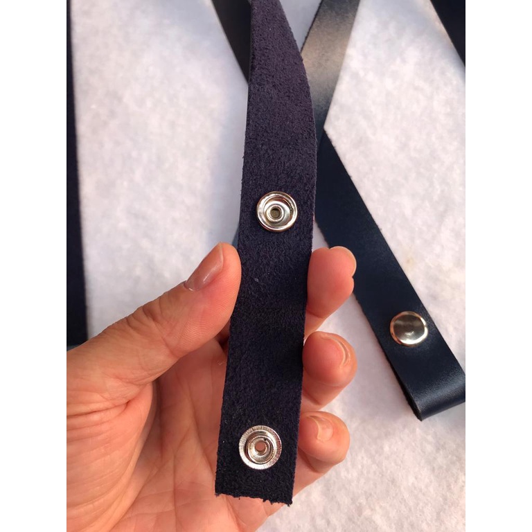 Par de alça Botão de Pressão em sintético