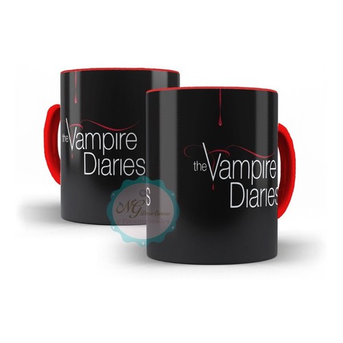 Caneca The Vampire Diares Tvd Série - Mega Oferta!!! em Oferta na Shopee