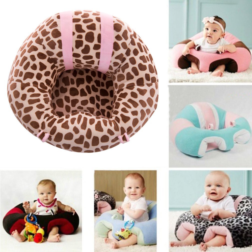 s Colorido Suporte De Bebe Assento Aprenda A Sentar Almofada Macia Cadeira Sofa Almofada De Pelucia Shopee Brasil