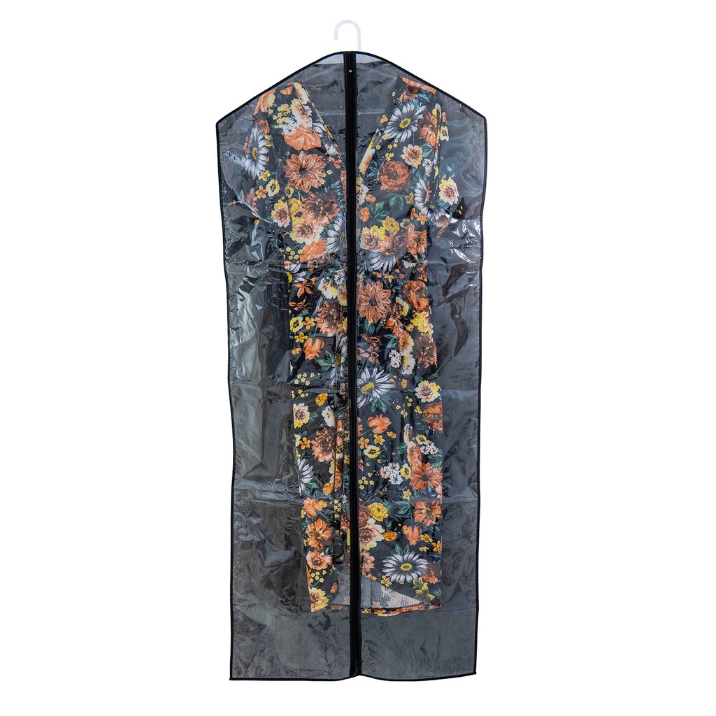 Kit 10 Capas De Vestido Com Zíper Preto Para Boutiques Lojas De Trajes