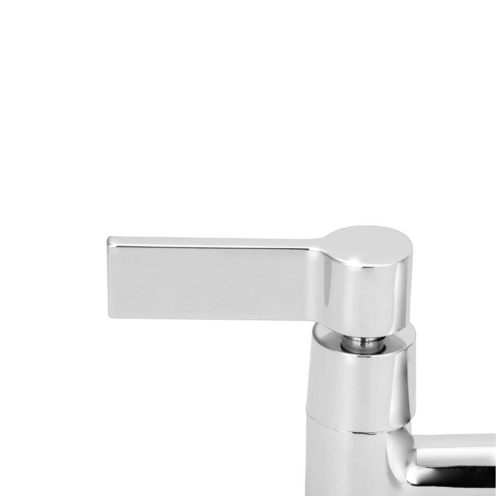 Torneira Misturador Gourmet Flexível Preto Cozinha Parede — imagem 2 de 2