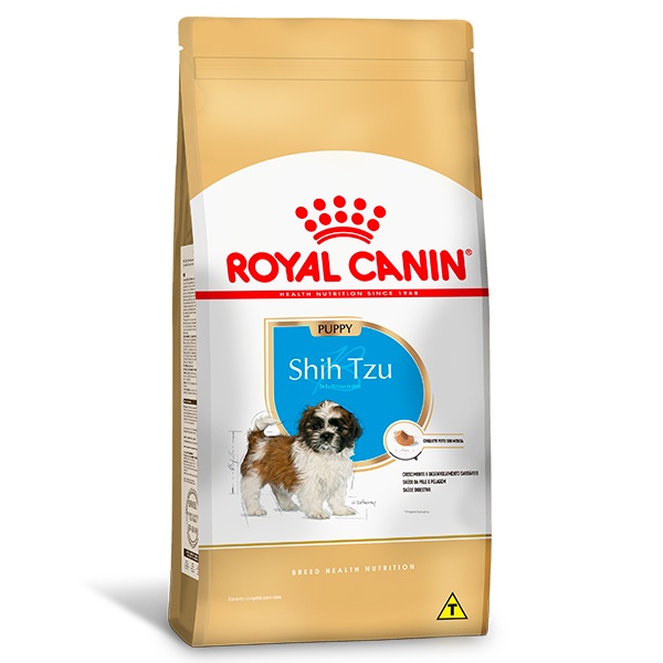Ração Royal Canin Puppy para Cães Filhotes da Raça Shih Tzu - 2,5Kg