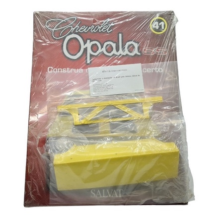 Fascículo Nº 41 Chevrolet Opala Ss Amarelo Metal Salvat 1:8
