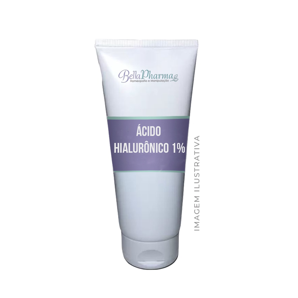 Creme Ácido Hialurônico 1%  60g - Agindo nos Sinais do Envelhecimento em Oferta na Shopee