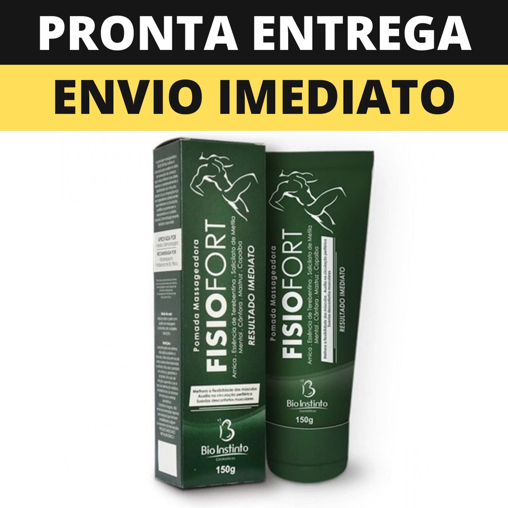 Pomada Fisiofort Gr BIO INSTINTO Shopee Brasil