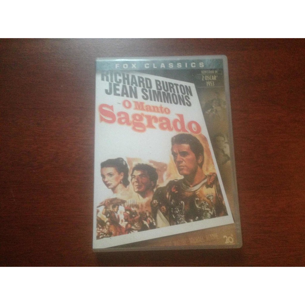 Dvd O Manto Sagrado Richard Burton Otimo Estado
