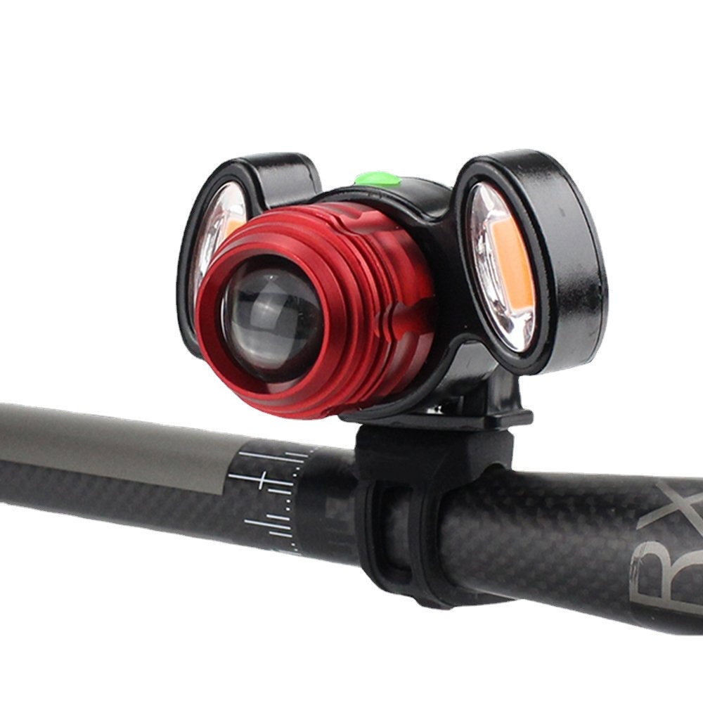 Farol De Bicicleta SHARKODIN M03 Recarregável - 600 Lúmens, USB-C, Ideal Para Passeios Noturnos