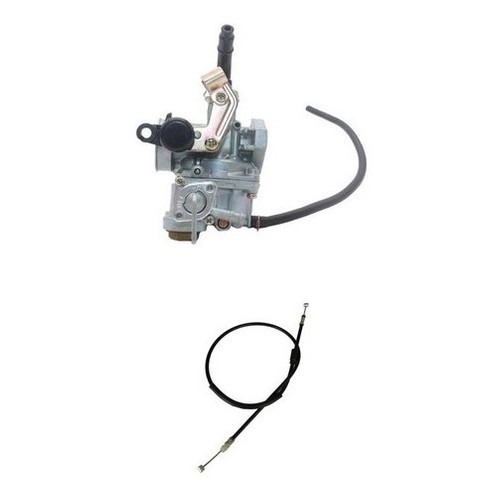 Carburador Com Cabo Do Afogador Haobao Just 50 Hb 50q