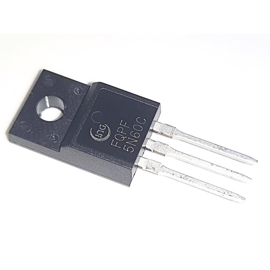 Transistor MOSFET FQPF5N60C TO-220 5N60C 5N60 TO220 | Shopee Brasil