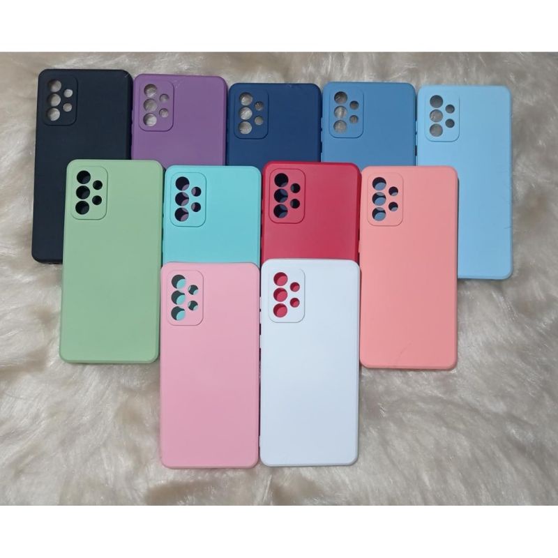 Capinha Case para celular Samsung Galaxy A72 silicone aveludada por dentro LANÇAMENTO