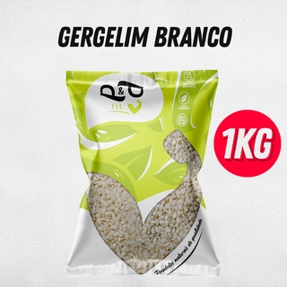 Gergelim Branco Despeliculado - Embalado A Vácuo - P&p Fit