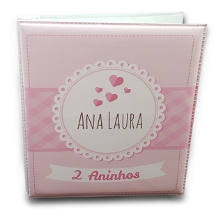Album De Fotos Azul Ou Rosa - 120 Fotos 15x21 Personalizado