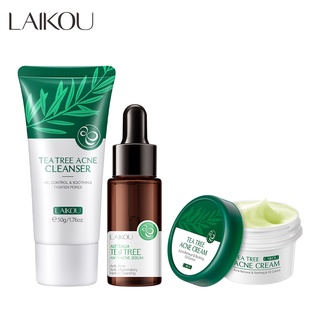 LAIKOU Creme/Removedor De Chá/Árvore De Acne/Sérum/Fade/Pimple/Marcas De Controle De Óleo