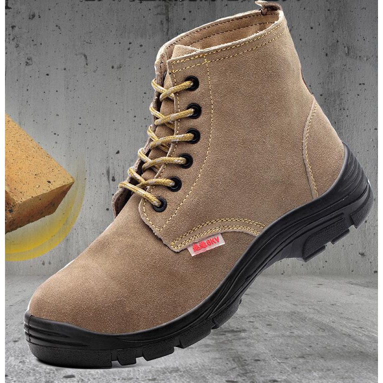 botas de couro masculina trabalho