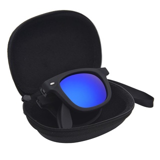 Óculos De Sol Dobráveis Com Caixa Vintage Classic Homens Mulheres Unisexo Viagem UV400 Eyewear