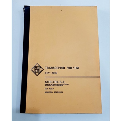 Transceptor Vhf/fm Rfv - 280s // Siteltra S.a.