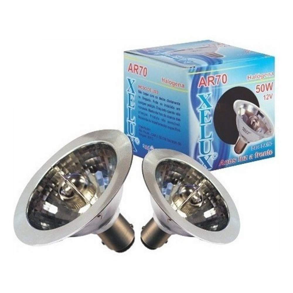 Lâmpada Ar70 Halógena 50W 12V 24 Graus