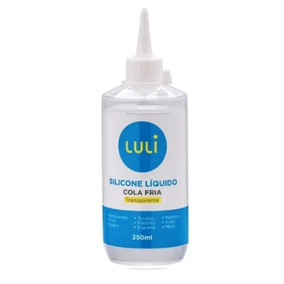 Cola de Silicone Liquido Luli 250ml em Oferta na Shopee