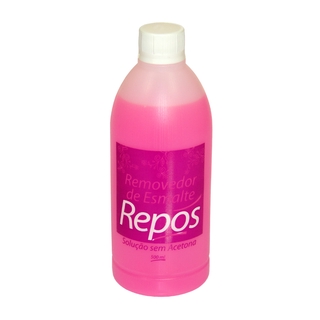 Removedor De Esmalte Sem Acetona 500ml Repos Manicure Pedicu
