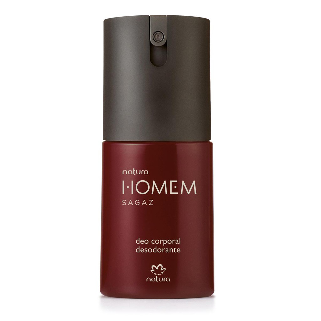 Desodorante Corporal Masculino Natura Homem Sagaz 100ml | Shopee Brasil
