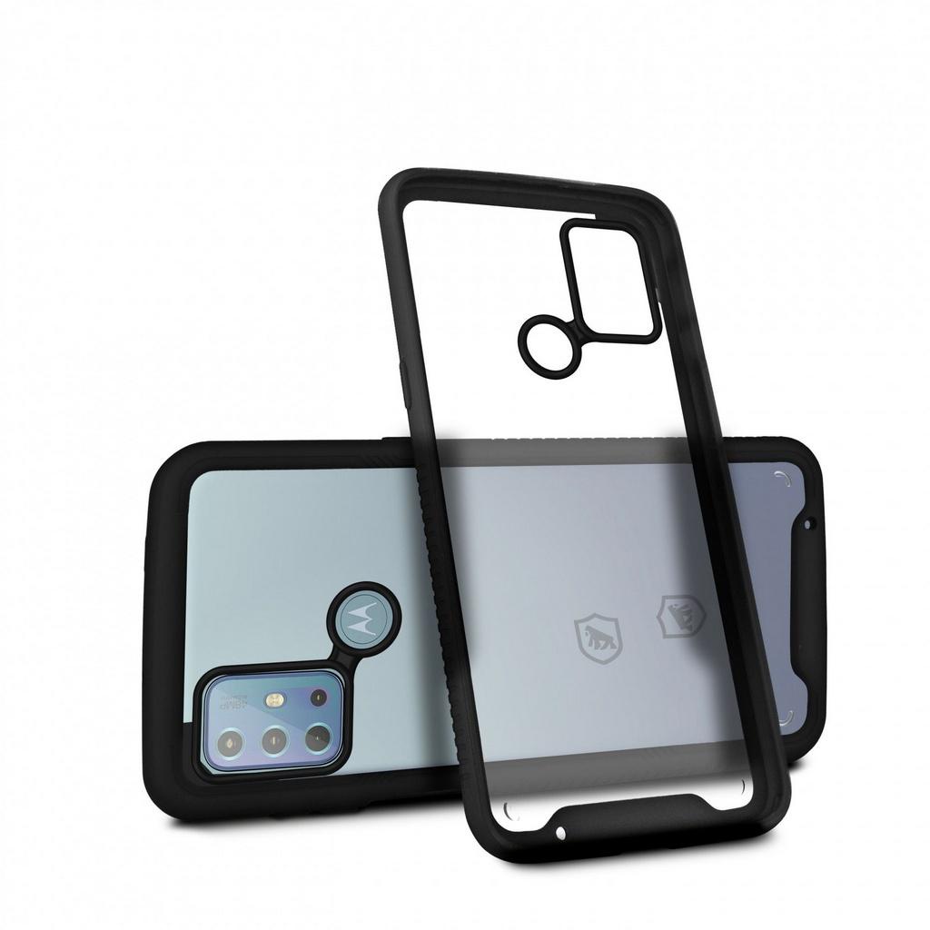 Capa Case Capinha Stronger Preta para Motorola Moto G30 - Gshield - Mobile & Gadgets