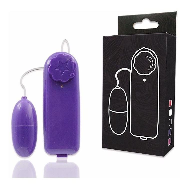 Vibrador Mini Capsula Bullet Com Controle E Fio