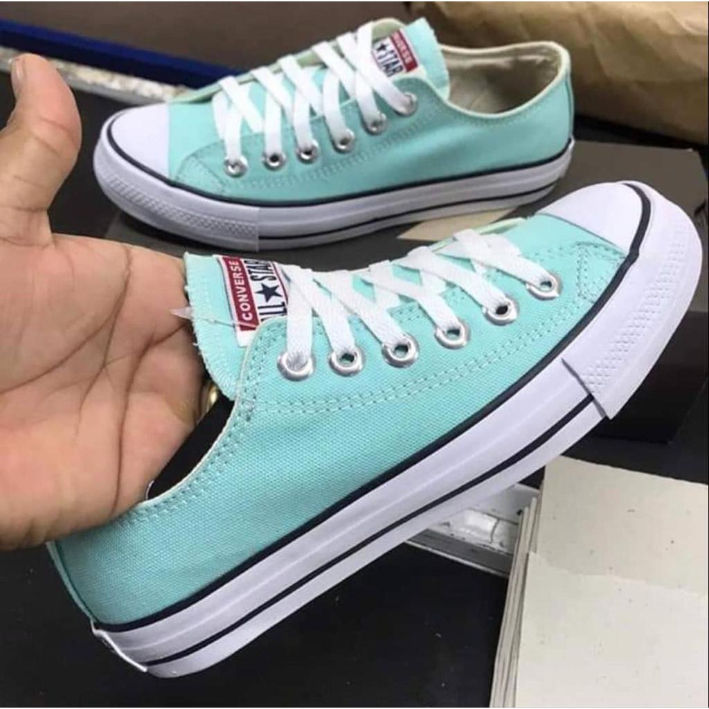 converse all star verde agua