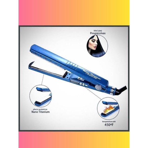 Prancha Nano Titanium Profissional BabyLiss