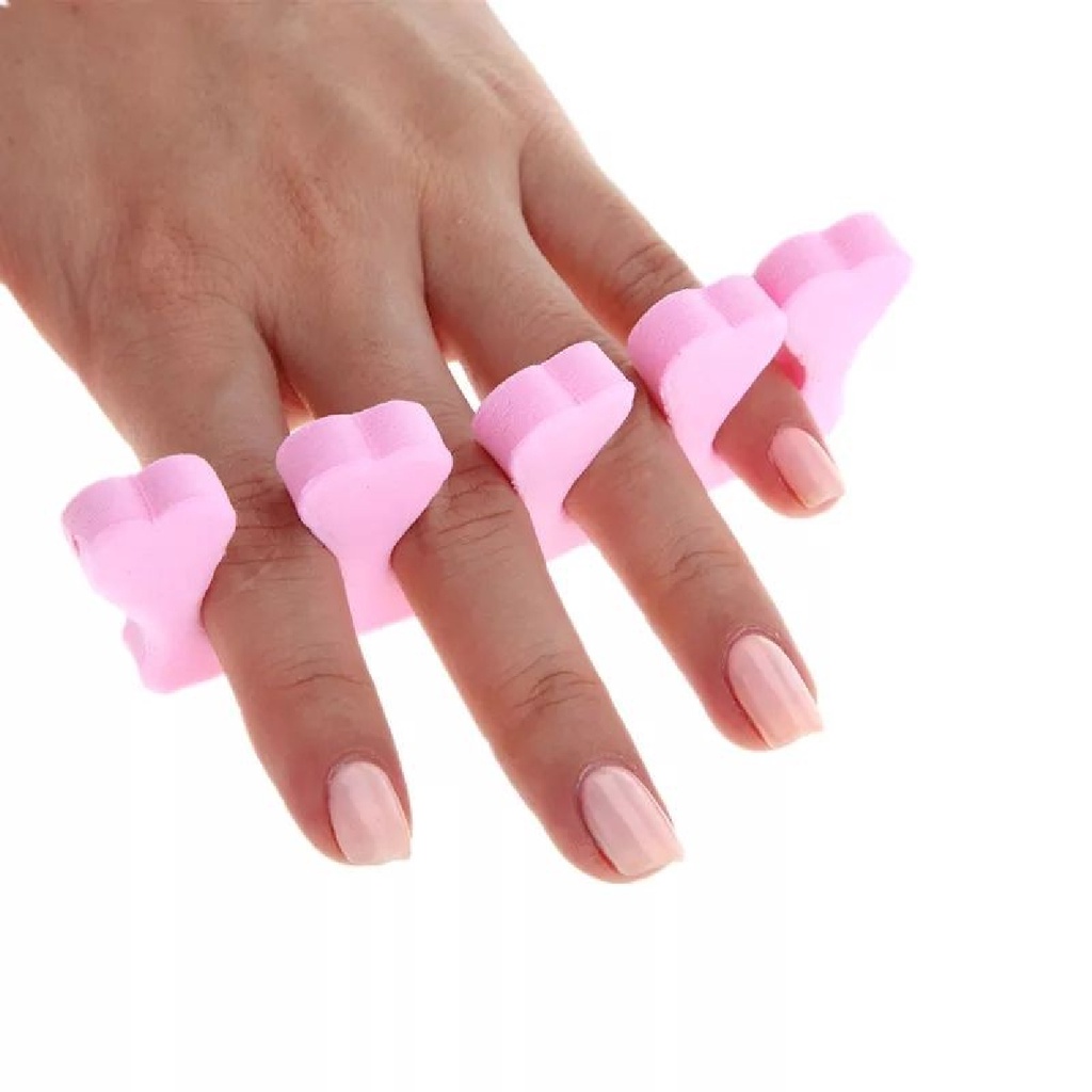 4 Pares De Separador De Dedo Mão E Pé Macio Um Par Para Manicure E Pedicure