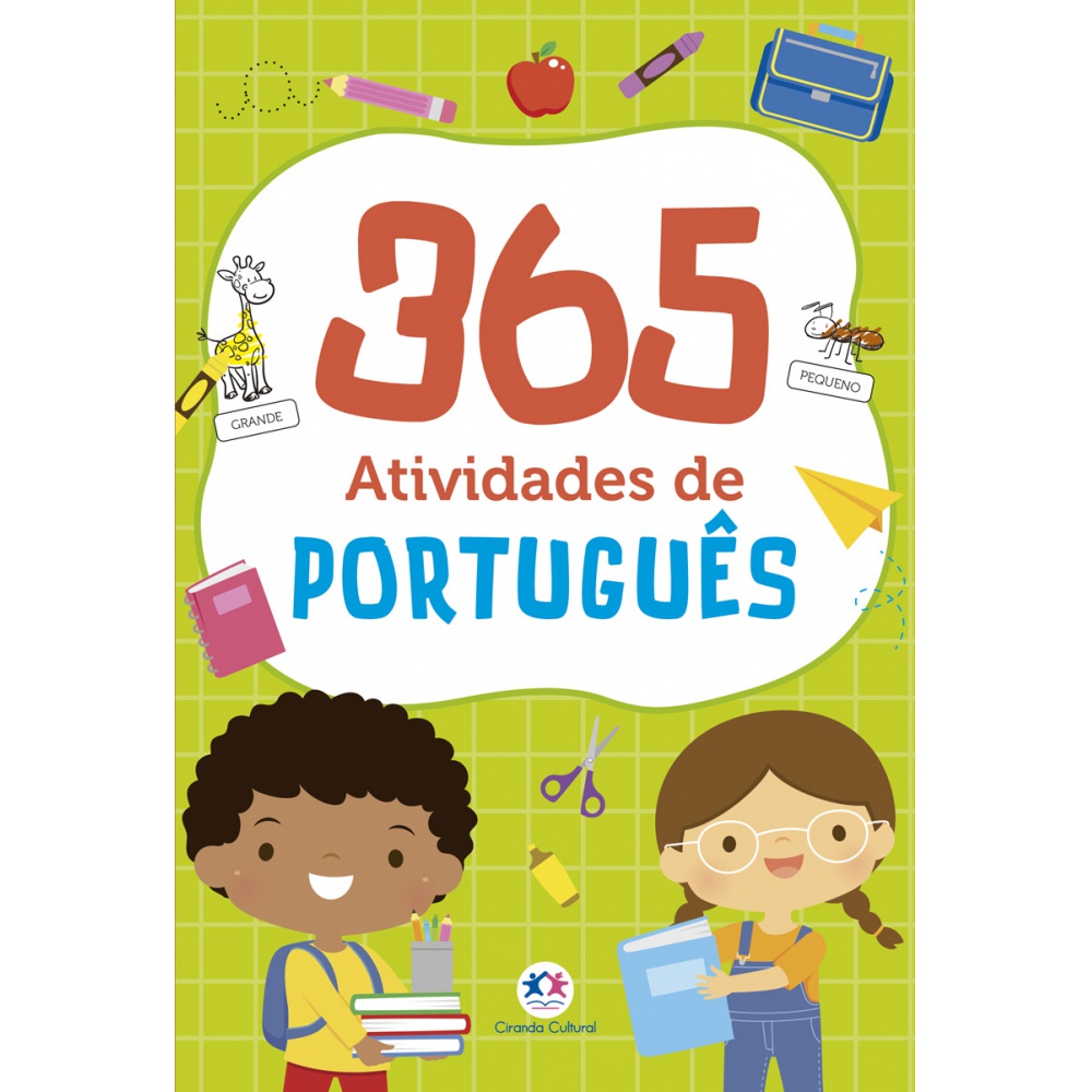 Livro - 365 Atividades de Português - Capa comum - Ciranda Cultural - Books & Magazines