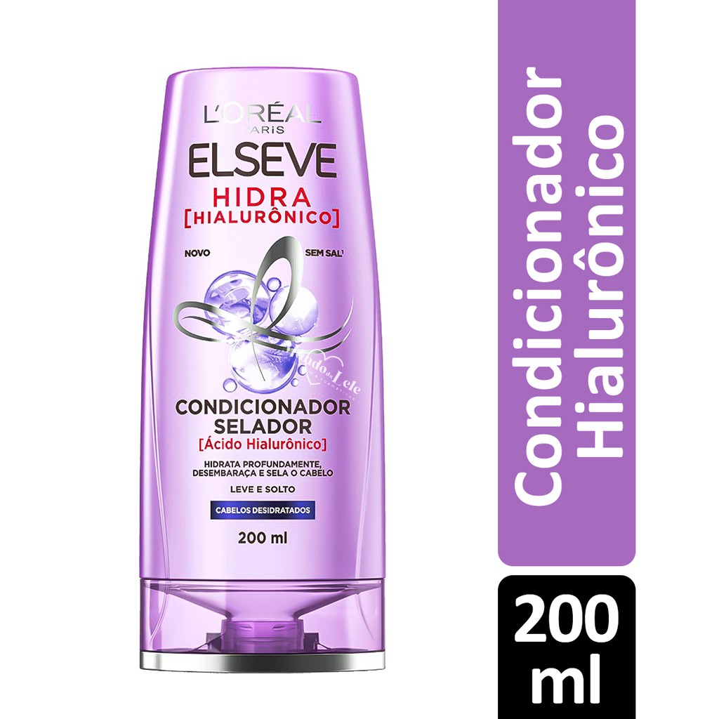 Condicionador Elseve Hidra Hialurônico Selador Loréal Paris - Beauty