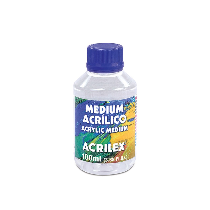 Medium Acrilico 100ml Acrilex para Tinta Acrílica