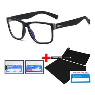 Óculos Profissional Dohohdo Anti Luz Azul Uv, Case Teste, Ótimo trabalho computador, smartphone reduzindo tensão ocular