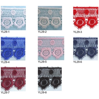 Renda De Guipir Yl29 C/13,70 Mt, Cor: Diversas Cores