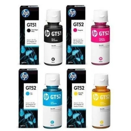 Kit 4 Garrafa Refil De Tinta Hp Gt51 Gt52 Gt 5810 Original Novo Lacrado em Oferta na Shopee