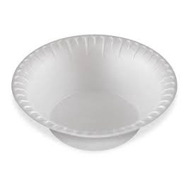 100 Un Cumbuca Cuia Térmica Isopor Marmitex 300 Ml -Caldo Sopas Sorvete e Açai Alta Qualidade.