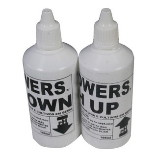 Kit Regulador Ph Up E Ph Down 100 Ml Grow Cultivo Hidroponia