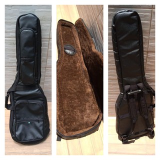 Semi Case Contra Baixo Jazz Bass Courotop Com Pelucia 125x37x7