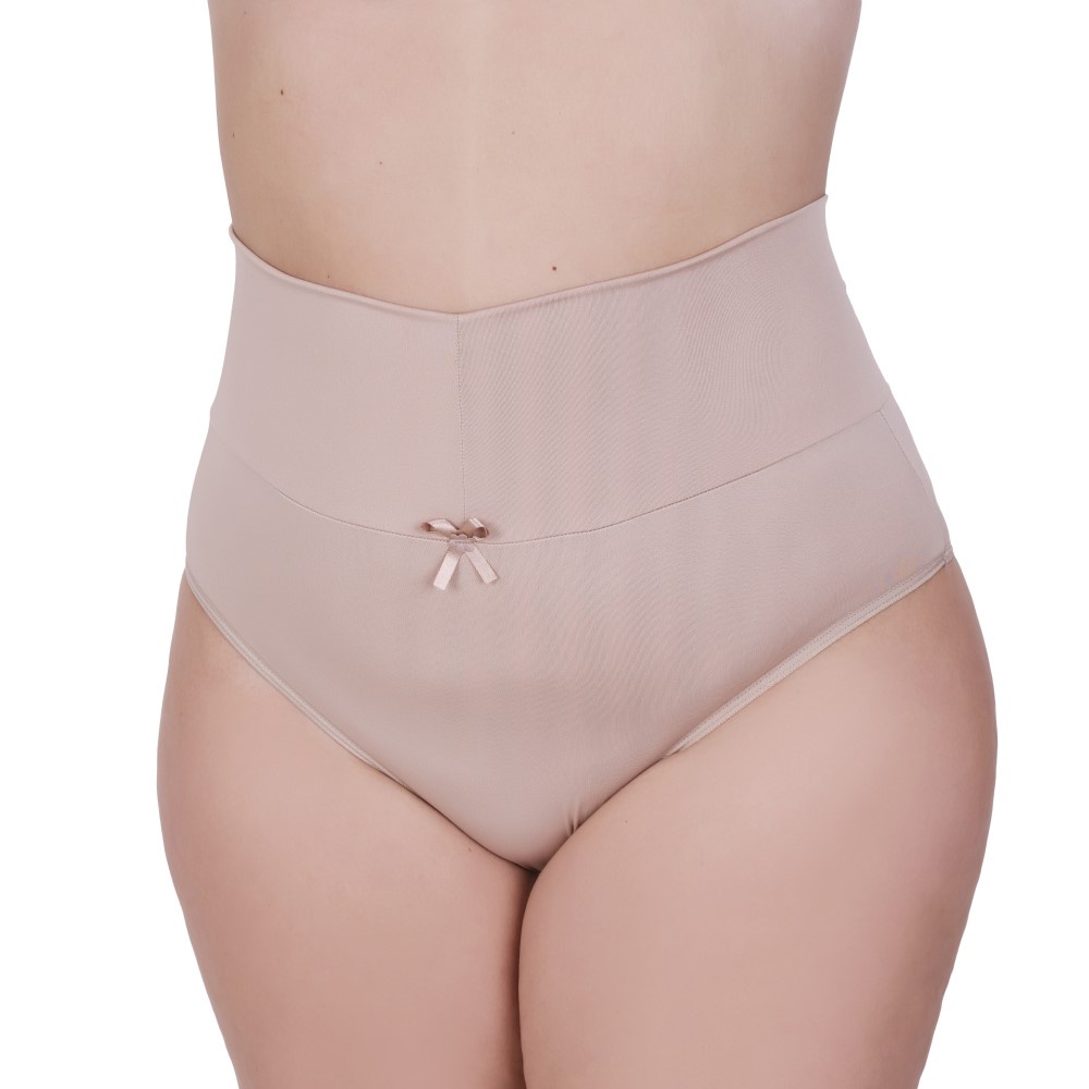 Kit 5 Calcinha Plus Size Cintura Alta Tanga Grande Cós Alto 50 52 54 56 Thamires Plus