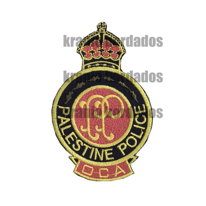 PALESTINE POLICE AIRSOFT PAINTBALL PATCH BORDADO ENVIO IMEDIATO
