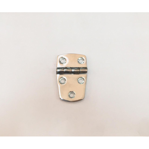 Dobradiça Aço Inox Premium 6 Furos Barco Lancha Motor Home