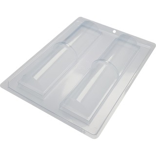 forma bwb com silicone (3 partes) para chocolate cod 9815 - Cilindro Gourmet Peso Casquinha: 43g