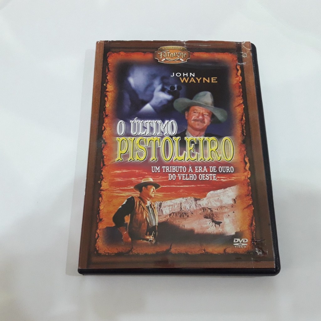 Dvd Usado Filme O Último Pistoleiro Um Tributo a Era de ouro John Wayne Faroeste Western Dublado em Português - Colorido