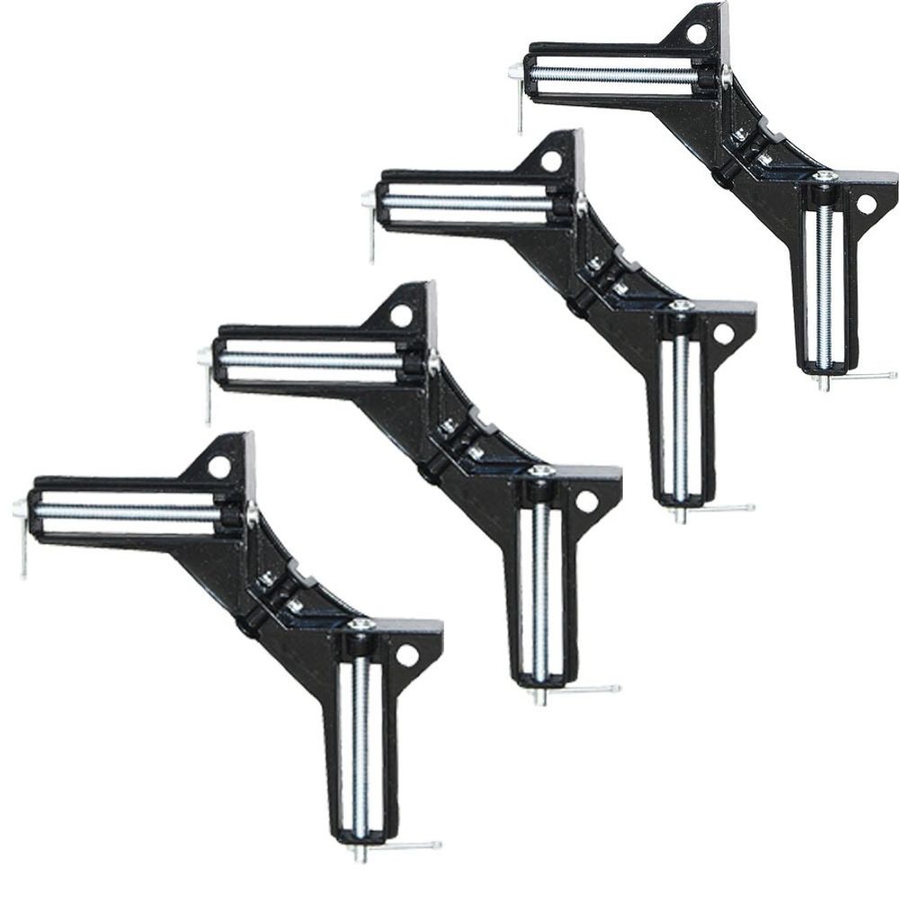 Grampos sargento Para Marceneiro Sparta Kit Com 4 Peças em Oferta na Shopee