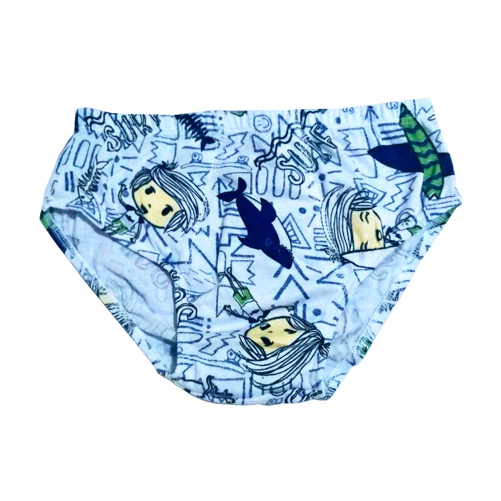 Cuecas Infantil De Algodão Estampas Sortidas